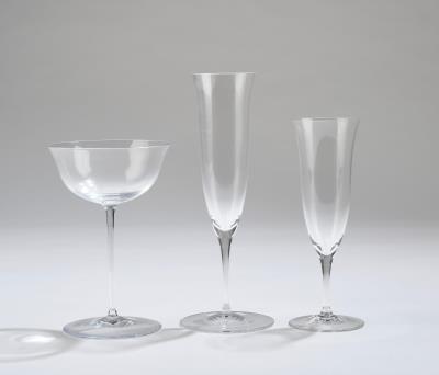 Josef Hoffman, 124-teiliges Glasservice "Patrician", Entwurf: 1917, Ausführung: Firma J.  &  L. Lobmeyr, Wien - Secese a umění 20. století