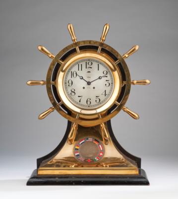 Louis C. Tiffany (New York, 1848-1933), a large ship’s clock (“Ship’s Bell”) for Centralverband Oesterreich Hoteliers, New York, 1926 - Jugendstil and 20th Century Arts and Crafts