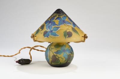 A table lamp "clematis", Emile Gallé, Nancy, c. 1920 - Jugendstil e arte applicata del XX secolo