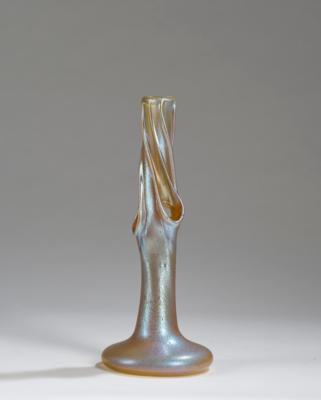 Vase ("Baumvase"), Johann Lötz Witwe, Klostermühle, um 1898 - Jugendstil & Angewandte Kunst des 20. Jahrhunderts