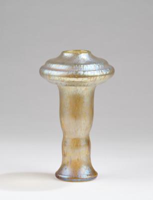 A vase, form design by Franz Hofstötter for the 1900 Paris World’s Fair, executed by Johann Lötz Witwe, Klostermühle, 1900 - Jugendstil and 20th Century Arts and Crafts