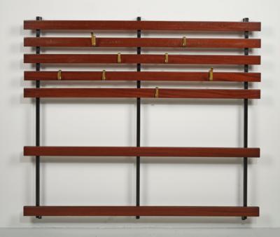 A hall stand no. 2 with eight coat hooks, Carl Auböck, Vienna, 1950/60 - Secese a umění 20. století