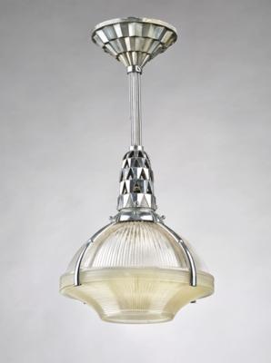 Émile Jacques Ruhlmann, a “Holophane” ceiling lamp for Galerie Bon Marche, Paris, c. 1920/25 - Jugendstil and 20th Century Arts and Crafts