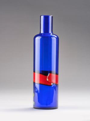 Flavio Bianconi, a vase (bottle vase) “Fasce Orizzontale”, Venini, Murano, c. 1965 - Secese a umění 20. století