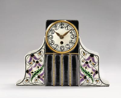 Karl Klaus, Charles Gallé, and Willibald Russ, a commode clock, model number 9834, Ernst Wahliss, Turn, Vienna, c. 1911/12 - Jugendstil and 20th Century Arts and Crafts