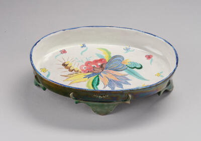 Vally Wieselthier (Vienna 1895-1945 New York), a bowl, model number 809, Wiener Werkstätte, 1921-25 - Jugendstil e arte applicata del XX secolo