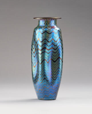 A vase, Johann Lötz Witwe, Klostermühle, c. 1900 - Jugendstil e arte applicata del XX secolo