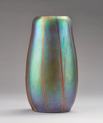 A vase, Johann Lötz Witwe, Klostermühle, c. 1906 - Jugendstil and 20th Century Arts and Crafts