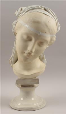 Heinrich Waderé(Colmar 1865- 1950 München), Madonnenkopf, - Antiques