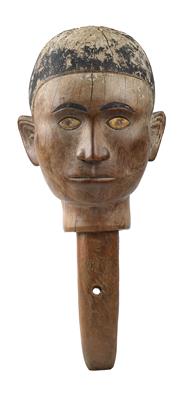 Toraja, Sulawesi (Celebes), Indonesien: Kopf einer 'Tau Tau'-Figur. - Antiques