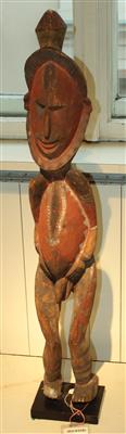 Neuguinea, Washkuk-Hügel: Abelam, Wosera: Eine dekorative Ahnen-Figur - Antiquitäten