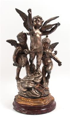 Allegorische Darstellung von drei Putti, - Starožitnosti