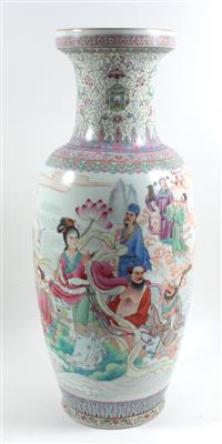 Famille rose Vase, - Antiquariato