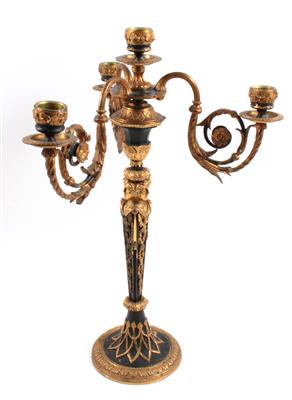 Vierflammige Girandole, - Antiques