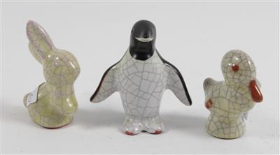 Walter Bosse, -Pinguin, Hase, Ente, - Antiques