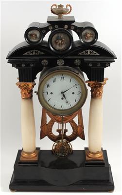Biedermeier Portaluhr - Antiquitäten - Schwerpunkt Uhren