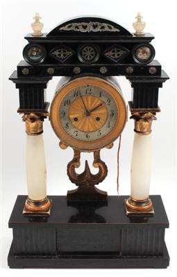 Biedermeier Portaluhr - Antiquitäten - Schwerpunkt Uhren