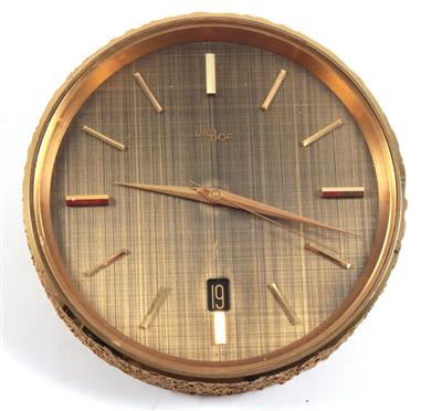Messingtischuhr "Imhof-Türler" - Antiquitäten - Schwerpunkt Uhren