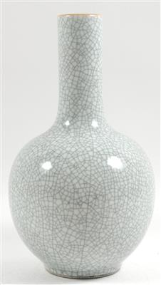 Vase mit Krakeleeglasur, - Antiquariato