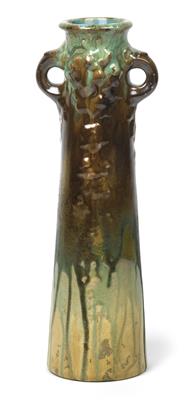 Vase mit Oesenhenkeln, - Antiques