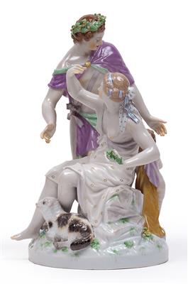 Apollo und Dryope mit Amor, - Antiques