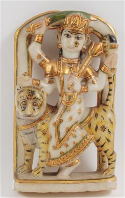 Figur der hinduistischen Göttin Durga - Antiquariato