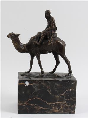 Louis Albert Carvin (Frankreich 1875-1951), Orientale auf Kamel, - Antiques