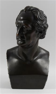 Louis Jacques Gallet (1873- 1955), Goethe-Büste, - Antiques