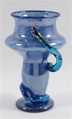 Vase mit Schlange, - Antiquitäten