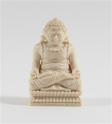 Sitzender Buddha, - Antiques