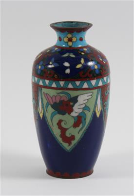 Cloisonné-Vase, - Antiques