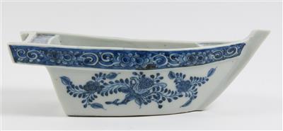 Blau-weißer Sakebecher-Wascher, - Antiques