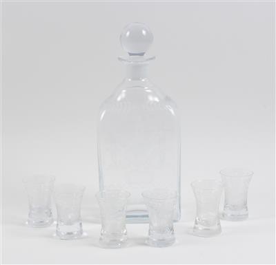 Schnaps-Service, - Antiquariato