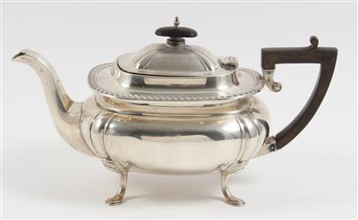 Sheffielder Teekanne, - Antiques