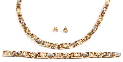 Halskette, Armband, - Antiques