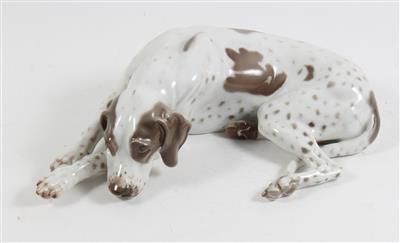 Liegender Hund, - Antiquariato