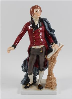 Mozart am Pult, - Antiques