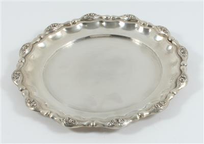 Ungarischer Silber Teller, - Antiques