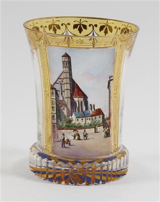 "Die Minoritenkirche in Wien" Ranftbecher, - Starožitnosti