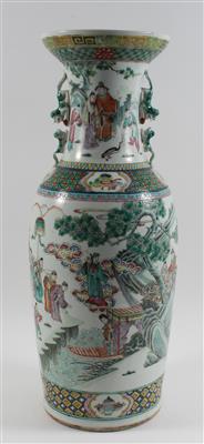 Famille rose Vase, - Antiquariato