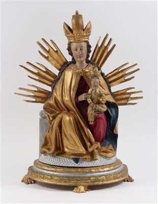 Madonna mit Kind, - Antiquariato