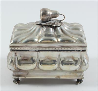 Polnische Silber Zuckerdose, - Antiques