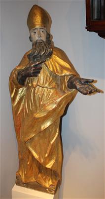 Skulptur Bischof, Anfang 20. Jh., - Antiquariato
