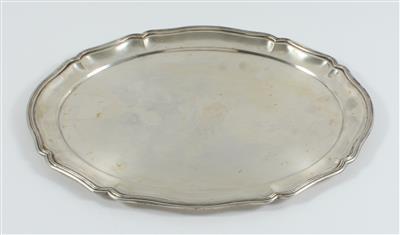 Ungarisches Silber Tablett, - Antiques