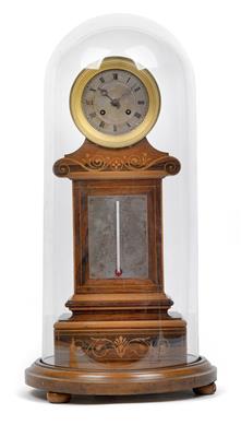 Louis Philippe Kommodenuhr mit Thermometer - Antiquariato