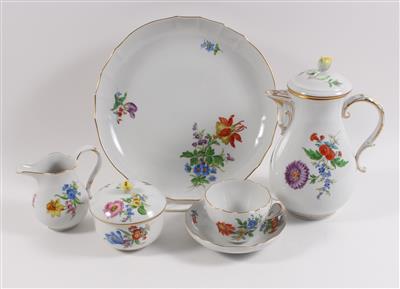 Meissen Kaffeeserviceteile: - Antiques