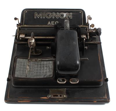 Schreibmaschine AEG Mignon - Antiquitäten