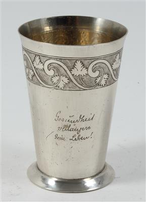 Brünner Silber Becher von 1814, - Antiquitäten