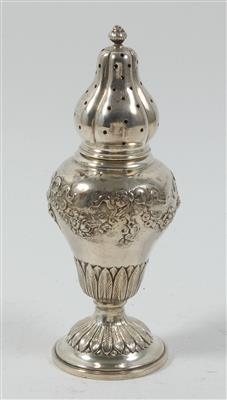 Silber Streuer, - Antiques