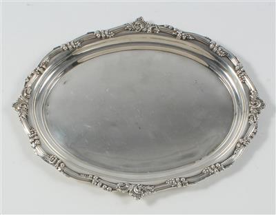 Wiener Silber Tablett, - Antiques